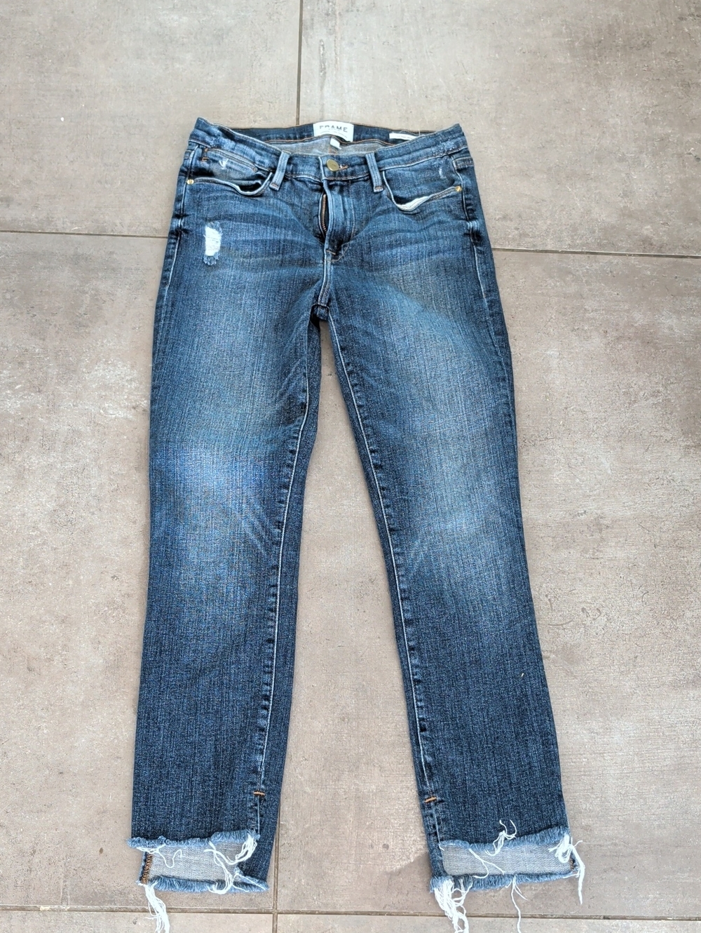 Frame Denim Women's Straight Leg Jeans Le High Straight Size 27